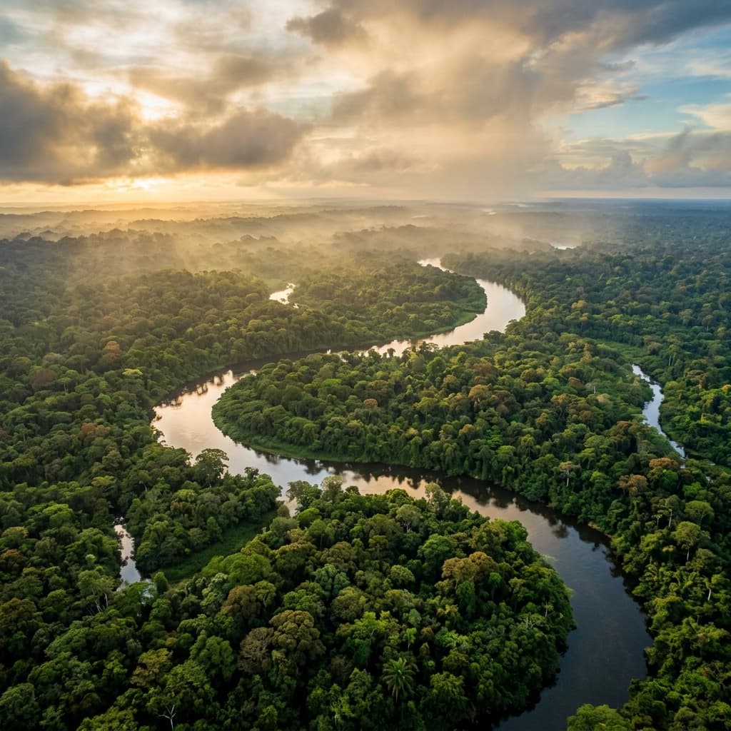 The Amazon Basin — densest concentration of biological complexity
