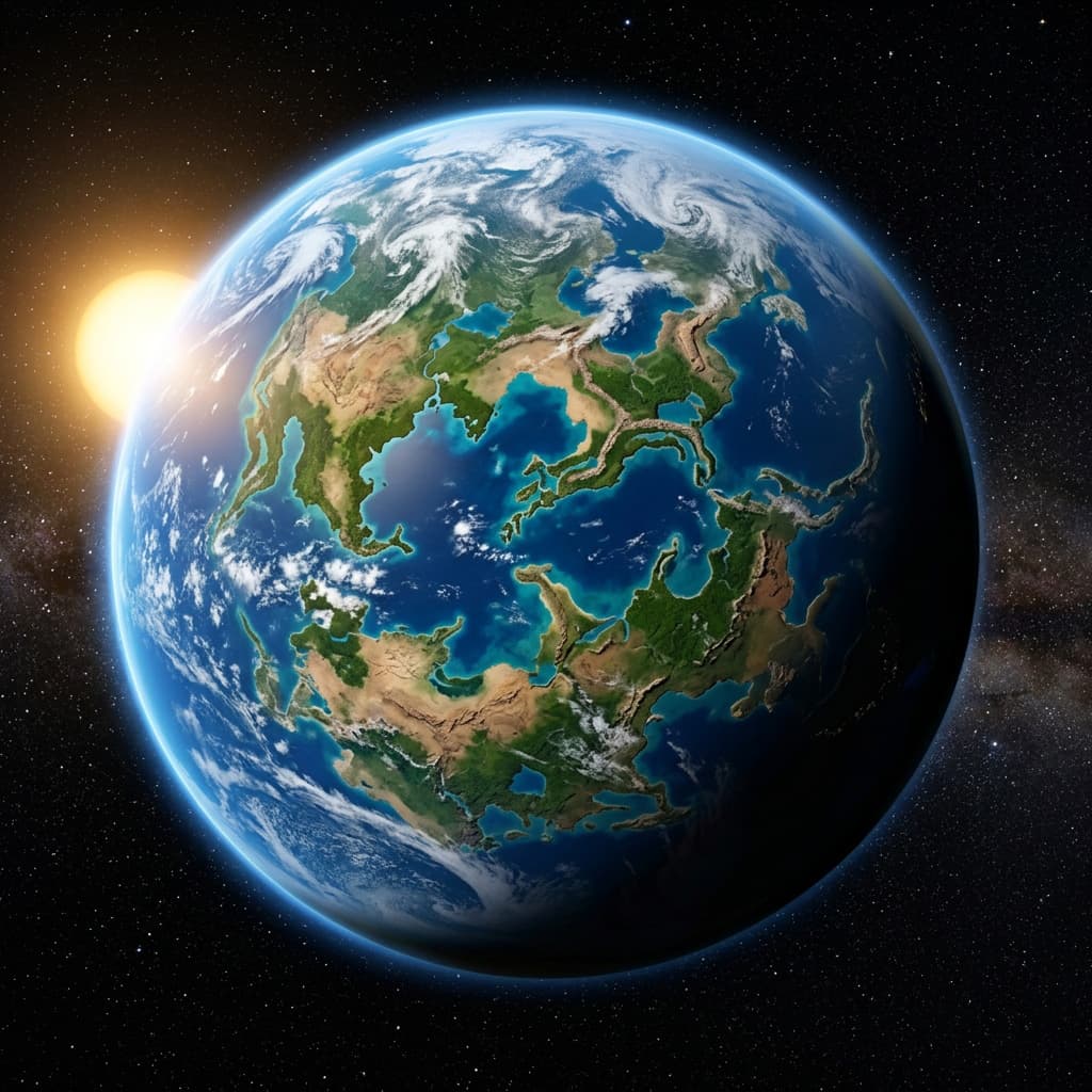 Tharuun orbital view