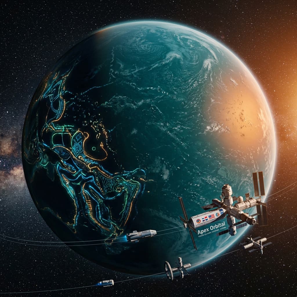 Ilareth'Tah system orbital survey — Pelari harmonic art system